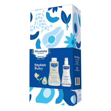 Mustela Promo Stylish Baby Gentle Shampoo 500ml & Hair Styler & Skin Freshener Spray 200ml